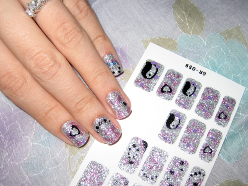 blank nail stickers